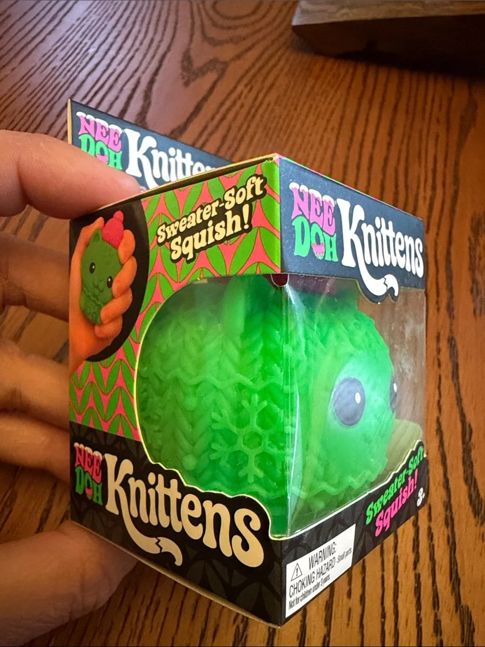 Nee Doh Knittens Squish Toy HTF